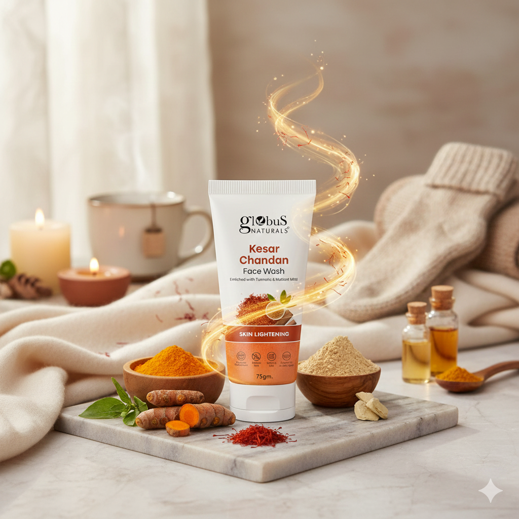 Chandan Face Wash in Winter: Why Kesar + Chandan Still Works Better Than Fancy Actives