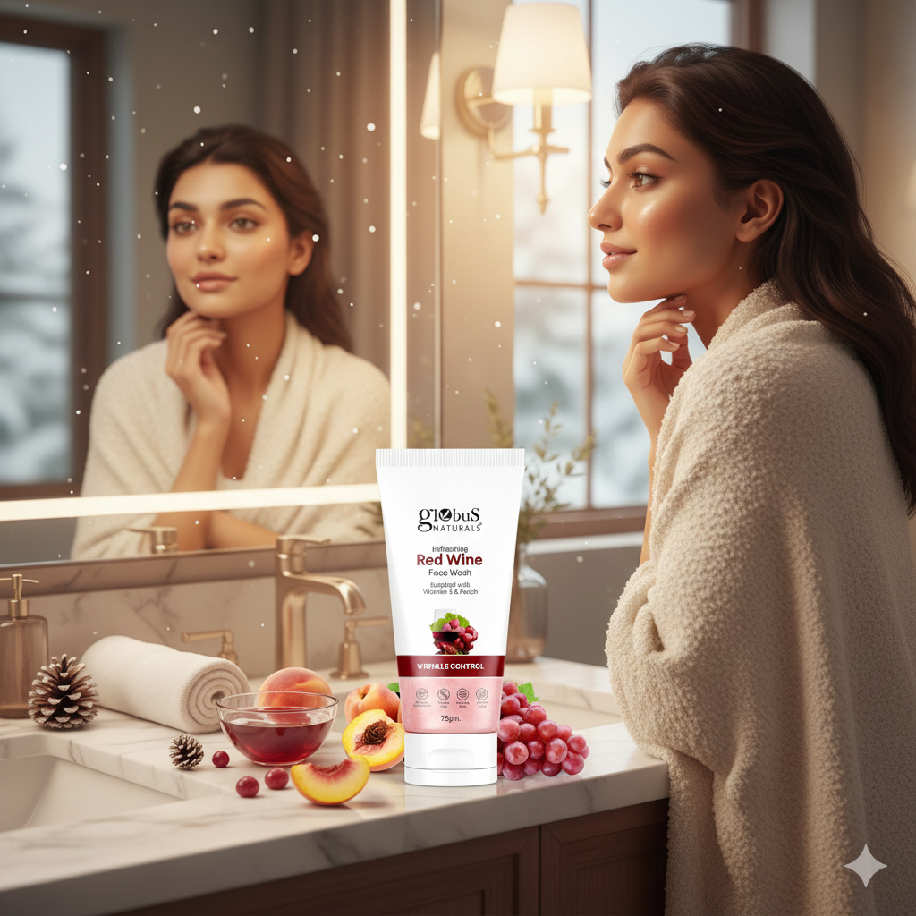 Top Benefits of Red Wine Face Wash for Glowing Skin in Winter