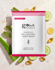 Globus Naturals Sebum Shield Oil Control Sheet Mask, 25gm