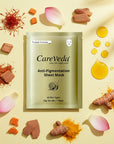 CareVeda Tone & Glow Anti Pigmentation Sheet Mask, 25gm