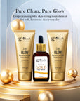24K Gold Glow Trio 3 Step Skincare Kit