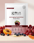 Globus Naturals Anti Aging Youth Elixir Sheet Mask, 25gm