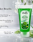 Aloe Vera Neem Tulsi Face Wash, 100 ml