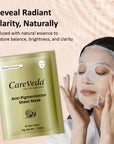 CareVeda Tone & Glow Anti Pigmentation Sheet Mask, 25gm