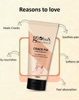 Globus Naturals Crack Fix Heel Repair Foot Cream For Dry, Rough And Cracked Heels 50gm