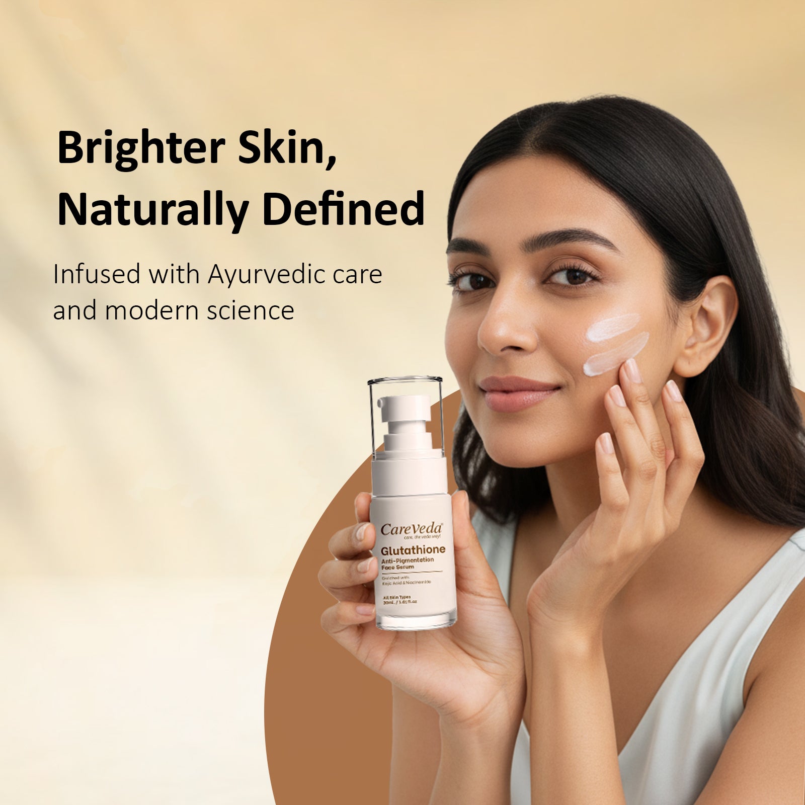 CareVeda Glutathione  Anti-Pigmentation Face Serum 30ml