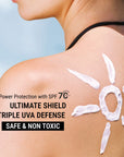 Globus Naturals Sunscreen SPF 70+++ Ultimate Shield Triple UVA Defense 50gm