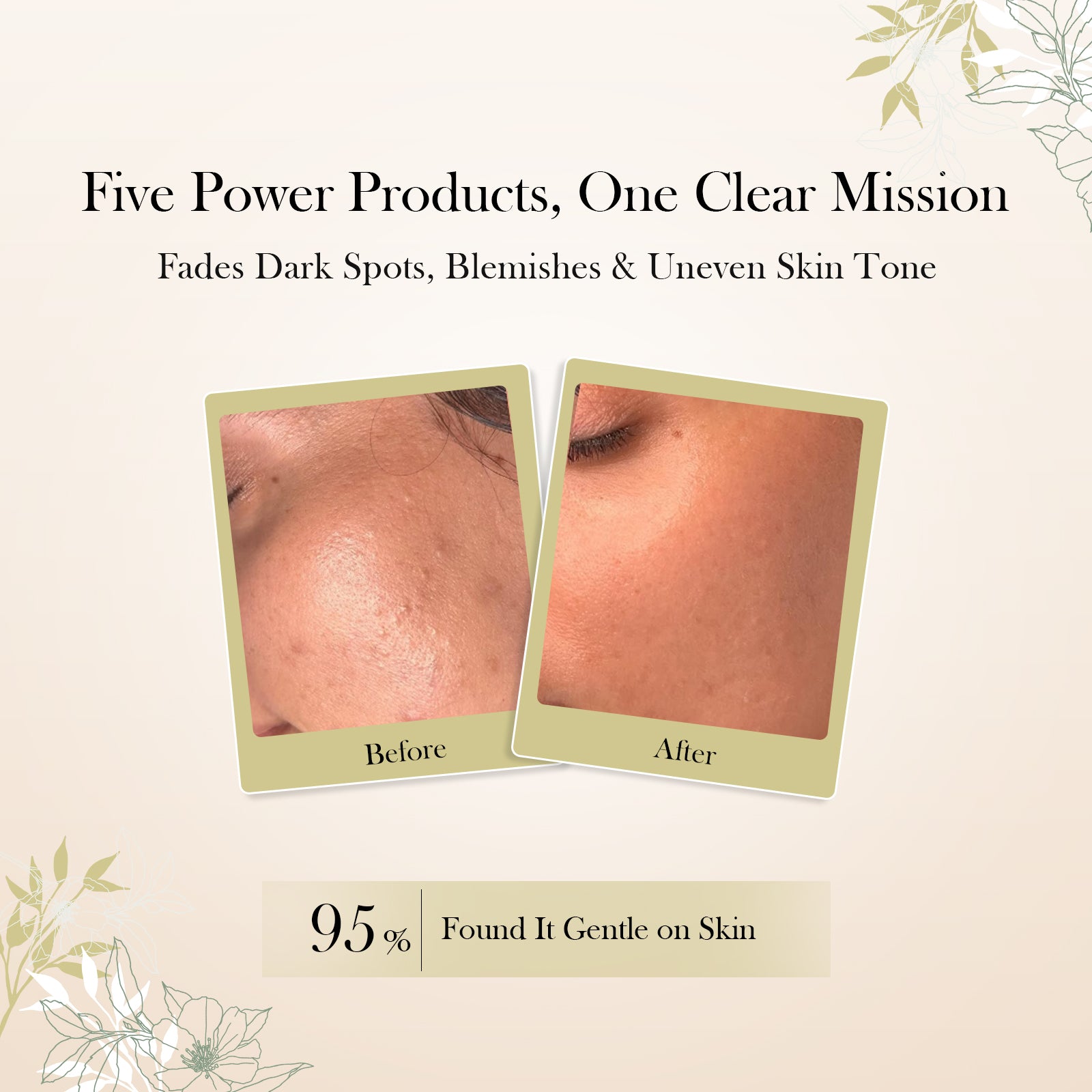 CareVeda Glutathione Skin Care Range for Bright &amp; Even-Toned Skin  Set of 5