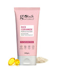 Globus Naturals Rice Ceramide Face Wash For Korean Glass Skin Glow Suitable For All Skin Types, 100gm