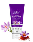Globus Naturals Ayurvedic Kumkumadi Skin Lightening Face Scrub, Enriched with Walnut & Lotus Extract, Chemical Free, Cruelty Free, Suitable For All Skin Types, 50 gm