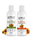 Body Lotion Combo Set of 2, Mix Fruit & Papaya Body Lotion, 200ml