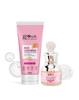 Rice Radiance Combo For Korean Glass Skin, Set of 2 Face wash, Face Serum