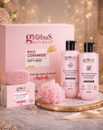 Rice Ceramide Bodycare Gift Set | Glass Skin Glow, Hydration & Skin Barrier Repair | Body Wash, Lotion & Soap