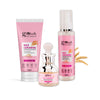 Rice Radiance Combo For Korean Glass Skin, Set of 3 Face Wash, Face Serum, Face Toner