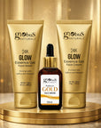 24K Gold Glow Trio 3 Step Skincare Kit