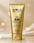 Globus Naturals 24K Glow Gel Face Wash Brightening Radiance Cleanser for Glowing Skin, 50gm