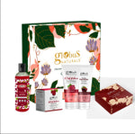 Globus Naturals Cupid's Collection Valentine Gift Box with Red Wine Skincare, set of 5, Box includes - Red Wine Body Wash 100ml, Red wine Face Wash 75 gm, Red Wine Facial Kit 40 gm, Peel off Mask 100gm, Chocolate box