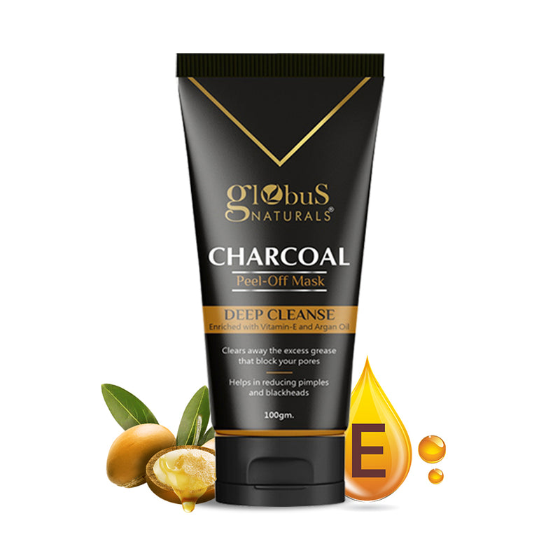 Charcoal Peel Off Mask with Vitamin-E 100 gm