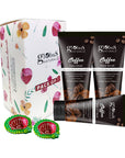 "Globus Naturals Diwali Glow Coffee Trio Kit, Set of 3 - Face Wash 100 gm, Face Scrub 100 gm, Peel off Mask 100 gm"