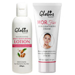 Globus Naturals Glow & Go Body Care Combo Daily Moisturzing Lotion & Morfair Cream