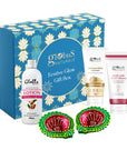 Globus Naturals Dazzling Diwali Gift Box Set of 3,  Daily Moisturising Body Lotion 100 ml, Hand & Foot Cream 100gm, Multani Mitti Face Wash 75gm