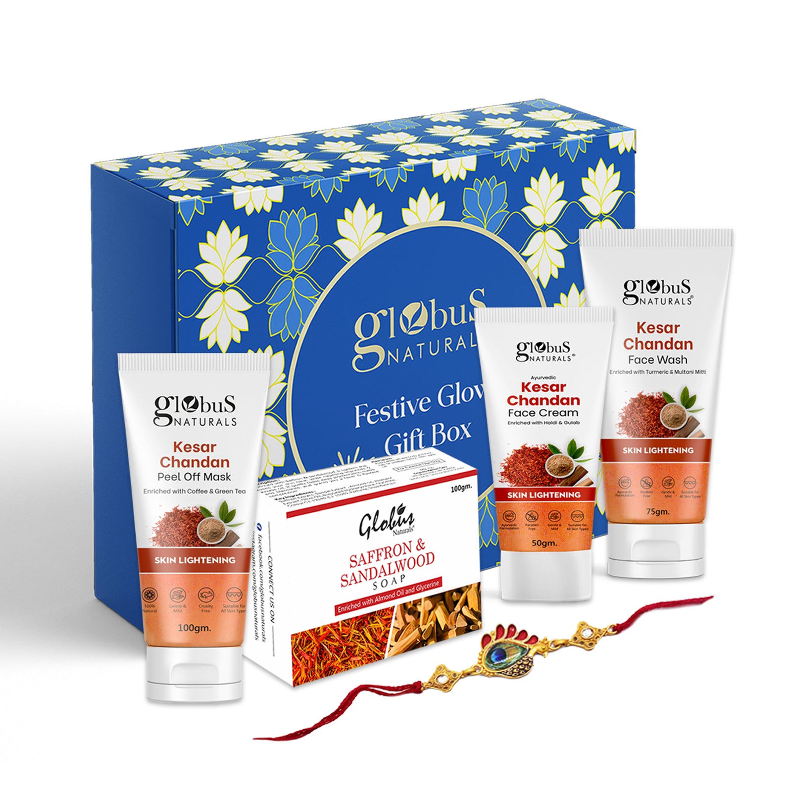 Globus Naturals Rakhi Gift Box: A Natural Celebration of Love and Tradition