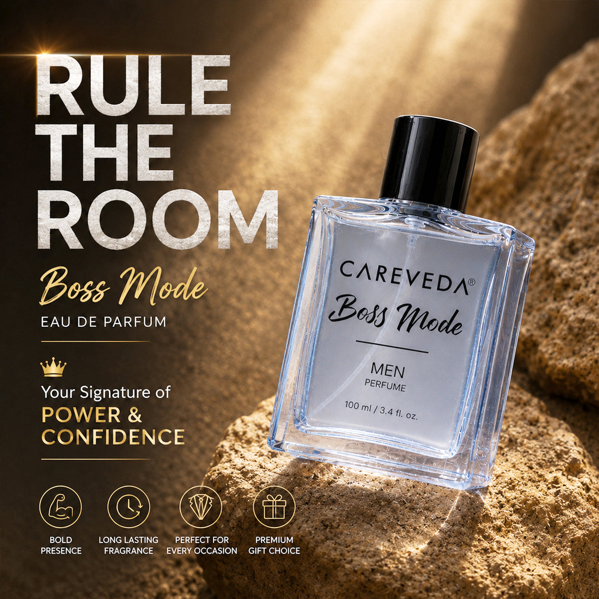 Boss Mode Eau De Long Lasting Perfume For Men 100ml