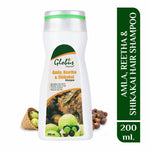 Globus Naturals Amla Reetha Shikakai Shampoo 200ml