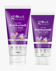 Kumkumadi Face Care Combo- Face Wash 100gm, Face Cream 50gm, Set of 2