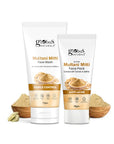 Globus Naturals Face Care Combo Set of 2- Multani Mitti Face Wash 75gm and Multani Mitti Face Pack 50 gm