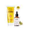 Globus Remedies Summer Sizzle Set - Glosika Sunscreen Lotion SPF 50++ 100 ml & Glycolic Face Serum 50 ml