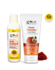 Summer Sizzle Set - Sunscreen & Kesar Chandan Face Wash