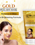 Gold Peel Off Mask Enriched with Vitamin-E, For Golden Glow & Radiance