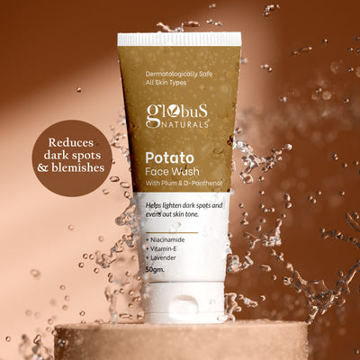 Potato Face Wash with Plum & D-Panthenol, 50gm