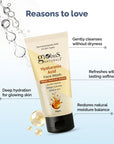 Globus Naturals Hyaluronic Acid Face Wash Refresh, Replenish Radiate Skin For All Skin Types 50gm
