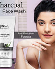 Anti Pollution Charcoal Face Wash, 75 gm