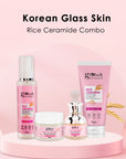 Rice Ceramide Combo For Korean Glass Skin, Set of 4