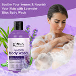 Globus Naturals Body & Face care Combo  Lavender Body Lotion, Body Wash & Face Wash for Women & Men, Hydrates & Improves Skin Texture