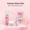 Rice Radiance Combo For Korean  Glass Skin, Set of 4