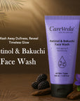 CareVeda Retinol & Bakuchi Face Wash For Anti Ageing & Revitalizing Suitable For All Skin Type 100gm