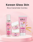 Rice Ceramide Combo For Korean Glass Skin, Set of 4