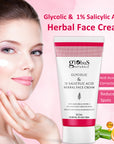 Glycolic & 1% Salicylic Acid Herbal Anti Acne Face Cream, 50gm