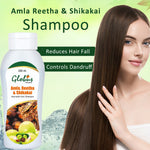 Globus Remedies Amla Reetha Shikakai Shampoo 200ml