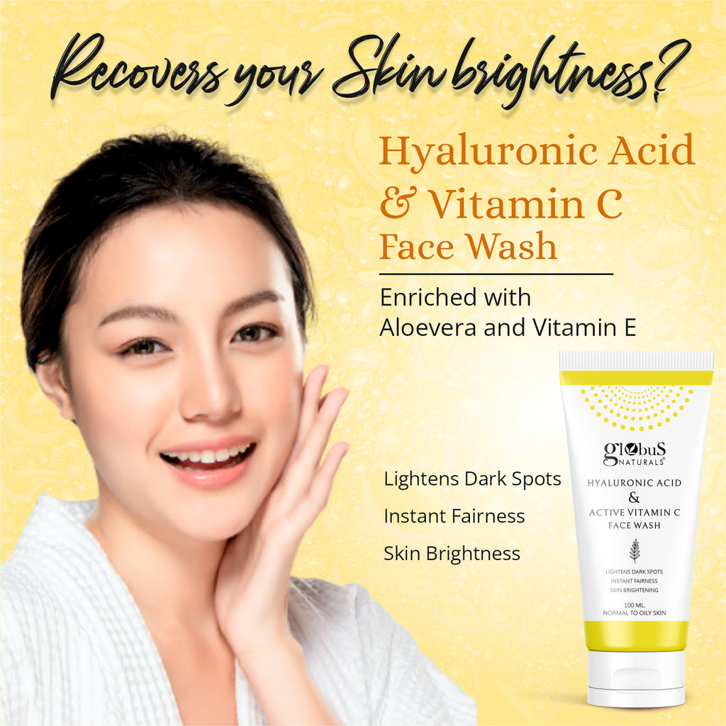 Hyaluronic acid and Vitamin C Face Wash 100 ml