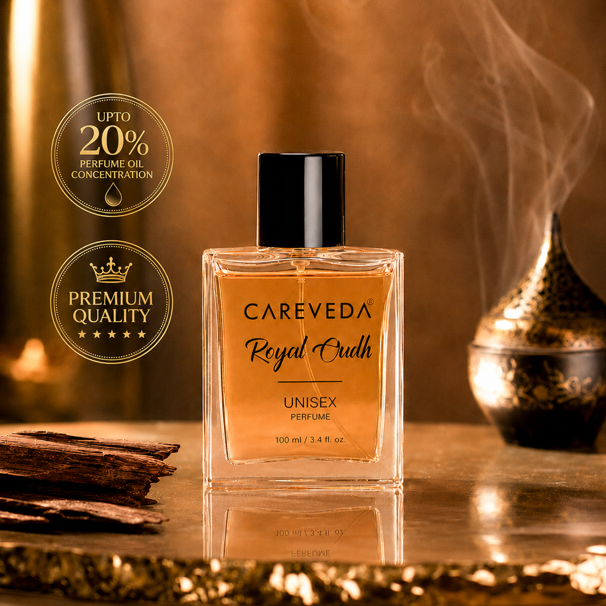 Royal Oud Premium Unisex Eau De Perfume Long-Lasting Oud Fragrance 100ml