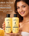 Detan Body Care Combo for Summer, Tan Removal, Deep Hydration 500ml