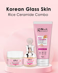 Rice Ceramide Combo For Korean Glass Skin, Set of 3