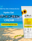 Hydra Gel Sunscreen With Goodness of Sunflower & AloeVera For Sun Protection All Skin Types 100gm