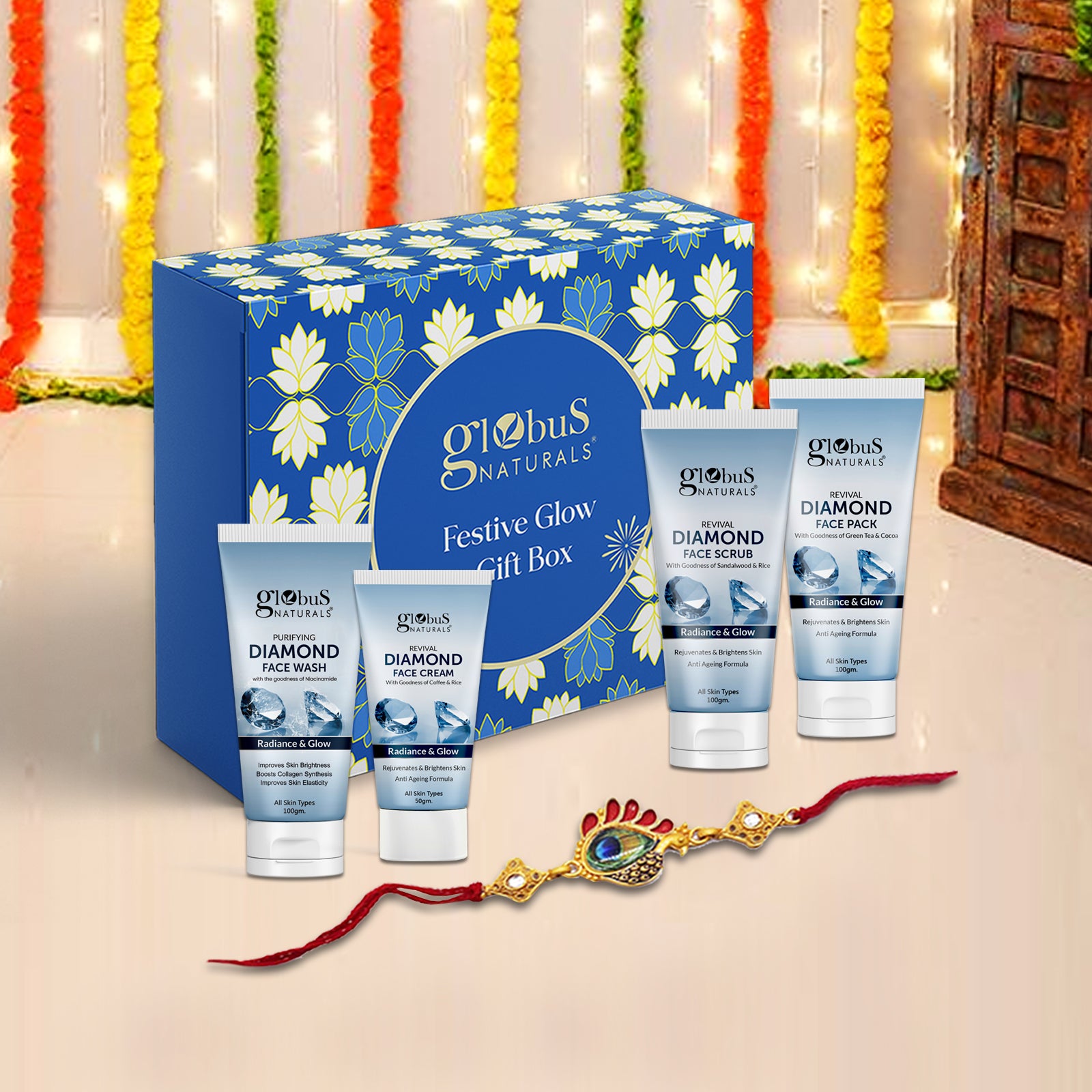 Globus Naturals Rakhi Gift Box: A Natural Celebration of Love and Tradition