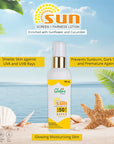 Globus Remedies Summer Sizzle Set - Sunscreen Lotion SPF 50++ 100 ml & Niacinamide Face Serum 50 ml